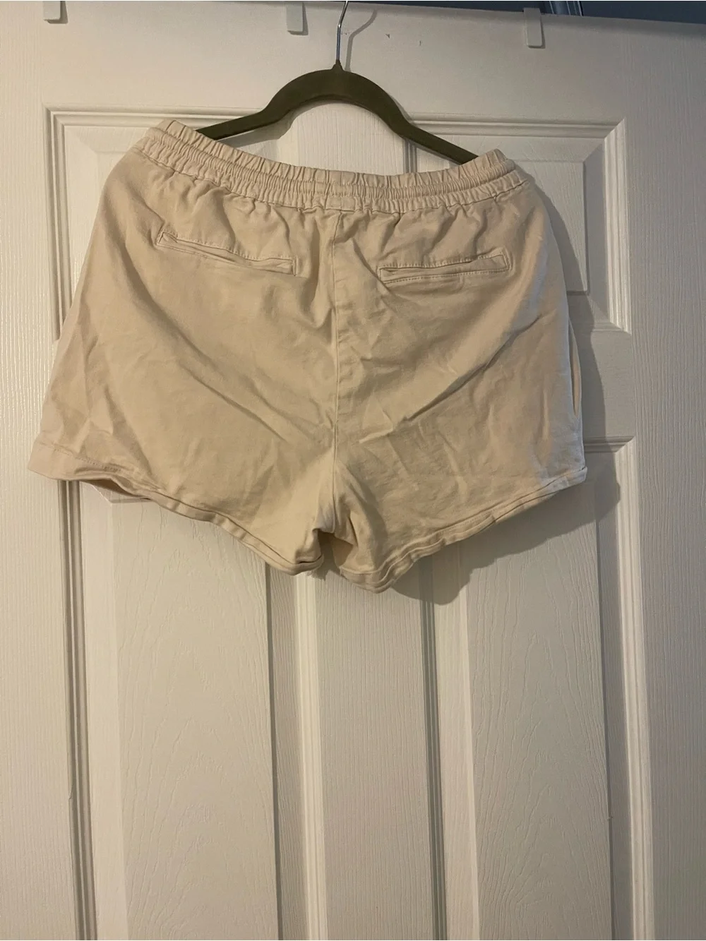 Pistola Cream Pull-On Drawstring Casual Shorts Size 6